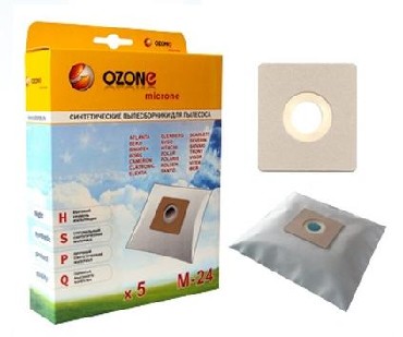 Пылесборники OZONE microne M-24 синтетика компл. 5шт. (10)