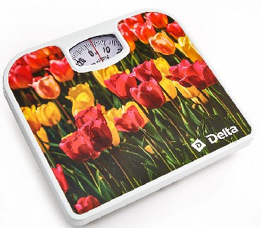 Весы DELTA D-9407 "Тюльпаны", 130кг, (10)