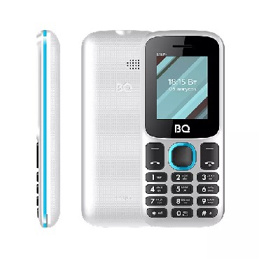 Мобильный телефон BQ 1848 STEP+ WHITE+BLUE