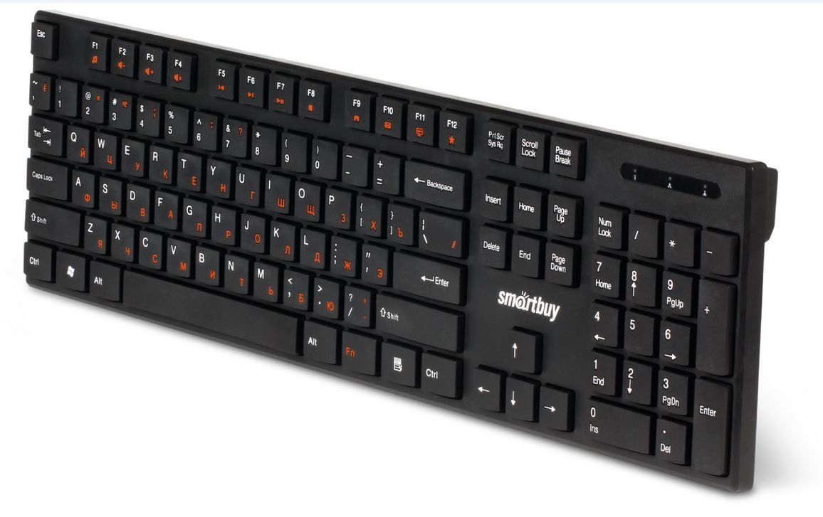 клавиатура SMARTBUY (SBK-238U-K) ONE 238 USB, черный