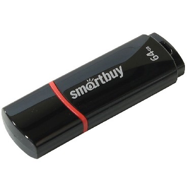 USB флеш SMARTBUY (SB4GBCRW-K) 4GB CROWN BLACK