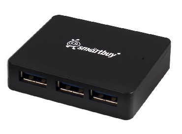 USB-устройство SMARTBUY SBHA-6000-K USB3.0 4 порта черный