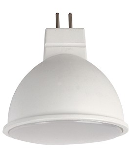 Лампа светодиодная MR 16 ECOLA M7MW50ELC MR16 5,0W 220V GU5.3 2800K матовое стекло