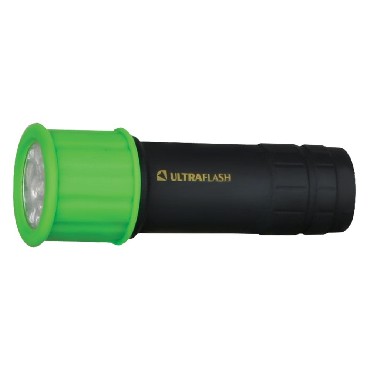 Светодиодный фонарь ULTRAFLASH LED15001-C Светодиодный фонарь зеленый/черный