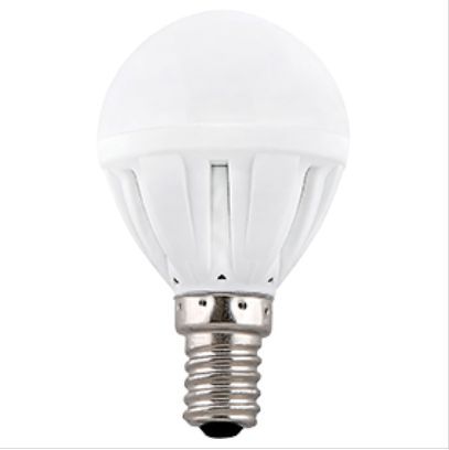 лампы светодиодные ECOLA TF4V50ELC LIGHT GLOBE LED 5,0W G45 220V E14 4000K шар 77X45