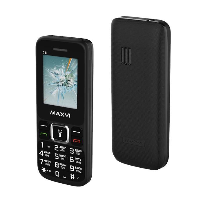 телефон MAXVI C3I BLACK
