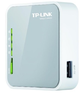 Wi-Fi роутер/точка доступа TP-LINK TL-MR3020, белый