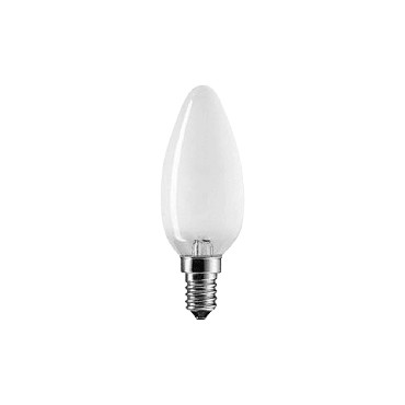 Лампа CAMELION 40/B/FR/E14 (Эл.лампа накал.с матовой колбой, свеча)