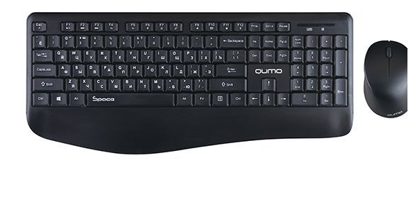 Клавиатра+мышь QUMO (30704) Space (Black)