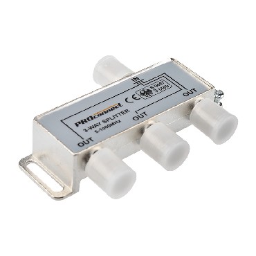 Делитель PROCONNECT (05-6022) ТВ краб х 3 под F разъём 5-1000 МГц (10)