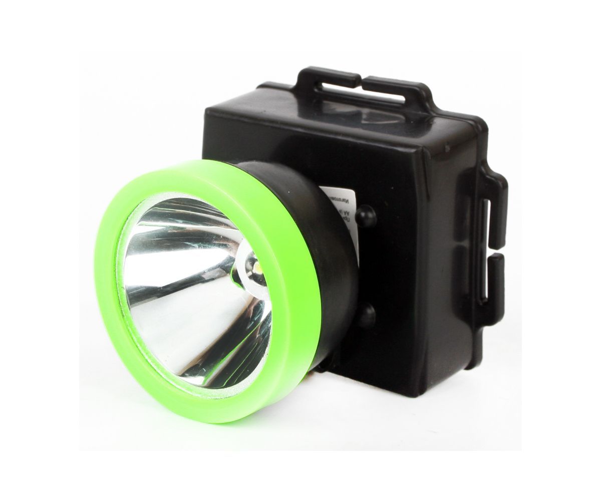 Cветодиодный фонар ULTRAFLASH LED53762 (фонарь налобн, черный, 1LED 0,5Вт, 1 реж, 3XR6, пласт, коробка)