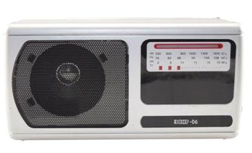 Радиоприемник ЭФИР 06 FM 64-108МГц, бат. 2*R20, 220V