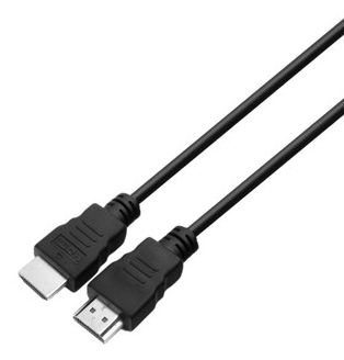Кабель HDMI EXPLOYD EX-K-1407 Кабель HDMI-HDMI V1.4 1.0M круглый чёрный