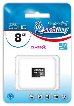 Карта памяти SMARTBUY MicroSDHC 8GB Сlass4 (5)