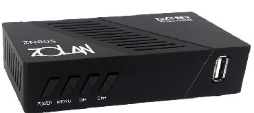Ресивер эфирный цифровой ZOLAN ZN 805 DVB-T2/C/Wi-Fi/IPTV/MEGOGO/YouTube, дисплей