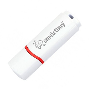 USB флеш SMARTBUY (SB4GBCRW-W) 4GB CROWN WHITE