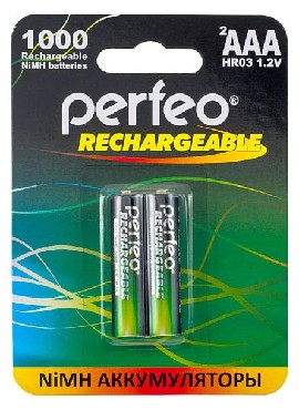 Аккумулятор PERFEO (PF-3925) AAA1000MAH-2BL