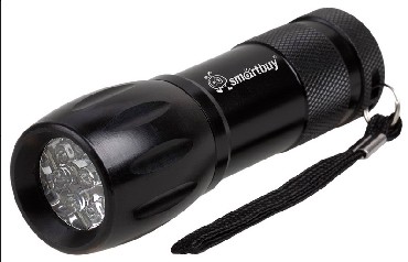 Cветодиодный фонарь SMARTBUY SBF-103-B 9 LED алюминиевый