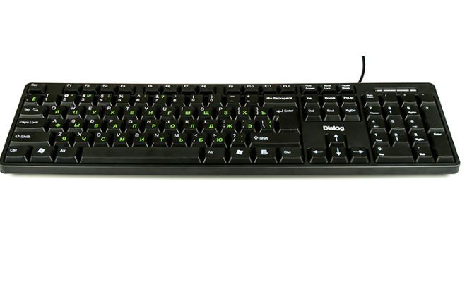 Клавиатура DIALOG KS-030U (USB) черный